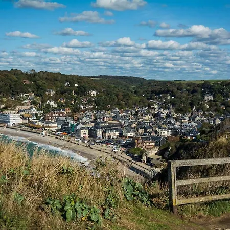 Les Charmes Du Bosquet Parc D'amour Et Nature Parking Prive Securise Lägenhet Étretat